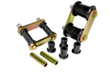 Universal Prothane PRO Spring/Shackle Bush- Blk - AMC AMX/Javelin HD Shackle Bushings - Black