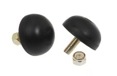 Universal Prothane PRO Bump Stops - Blk - Universal Bump Stop 11/16X1 5/8 Dia Btn - Black
