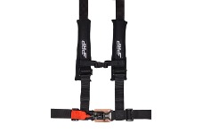 Universal PRP 4.2 Harness - 4.2 Harness with Latch / Link Lap Belt- Black