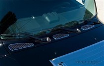 07-14 Toyota FJ Cruiser Putco Chrome Trim Accessory - Front Hood Vents