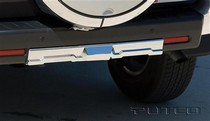 07-14 Toyota FJ Cruiser Rear Apron Cover Putco Chrome Trim Accessory