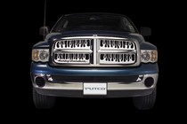 03-05 Dodge Ram Heavy Duty Dually Putco Grille - Stainless Steel