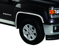 07-13 GMC Sierra (Does Not Fit Denali) Putco Fender Trims - Stainless Steel