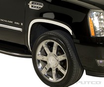 07-14 Cadillac Escalade Esv Putco Fender Trims - Stainless Steel