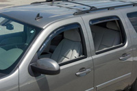 07-08 Chevrolet Avalanche, 07-08 Chevrolet Silverado, 07-08 Chevrolet Suburban, 07-08 GMC Sierra Crew Cab, 07-08 GMC Yukon XL Crew Cab Putco Side Window Deflectors - Element Tinted (4 PC)