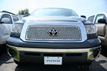 07-08 Toyota Tundra Putco Bolt-Over Grilles - Punch Stainless Steel