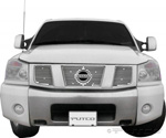 08 Nissan Titan Putco Bolt-Over Grilles - Liquid