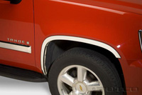 07-08 Chevrolet Tahoe, 07-08 Gmc Yukon Putco Fender Trim - Stainless Steel Full