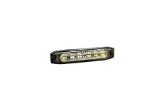 Universal PUTCO PUT Hornet Strobe Light Bars - 4in Universal Lighthead LED Stinger - Amber/White - Single