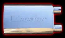 All Muscle Cars (Universal), All SUVs (Universal), All Trucks (Universal), All Vehicles (Universal) Pypes Violator Same-Side Muffler - 2.5