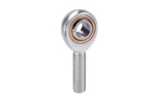 Universal QA1 QAP Rod End - V Series - V Series 3-Pc Rod End - Male/Left Hand - 5mm Bore x M5x.08 - Carbon Steel