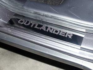 07-09 Mitsubishi Outlander QAA Door Sill Trims with 