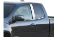 2015-2022 Chevrolet Colorado QAA 4 piece Stainless Steel Pillar Post Trim