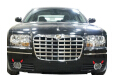 2005-2008 Chrysler 300 QAA 4 piece Stainless Steel Fog Light Trim