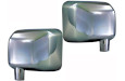 2007-2018 Jeep Wrangler JK QAA 2 piece Chrome Plated ABS plastic Mirror Cover Set