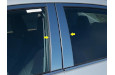 2014-2019 Toyota Corolla QAA 4 piece Stainless Steel Pillar Post Trim