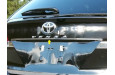 2009-2015 Toyota Venza QAA 1 piece Stainless Steel License Bar, Above plate accent Trim