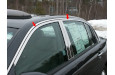2004-2010 Kia Amanti QAA 4 piece Stainless Steel Window Trim Package, Includes Upper Trim and Pillar Posts