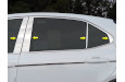 2018-2024 Toyota Camry QAA 8 piece Stainless Steel Pillar Post Trim