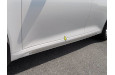 2016-2020 Kia Optima QAA 2 piece Stainless Steel Body Side Molding Accent Trim, 1