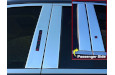 2020-2025 Lincoln Aviator QAA 6 piece Stainless Steel Pillar Post Trim