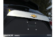 2019-2025 Chevrolet Blazer QAA 1 piece Stainless Steel License Bar, Above plate accent Trim