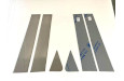 2021-2025 Chevrolet Trailblazer QAA 6 piece Stainless Steel Pillar Post Trim
