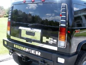 03-09 Hummer H2 QAA Taillight Trim Ring Package
