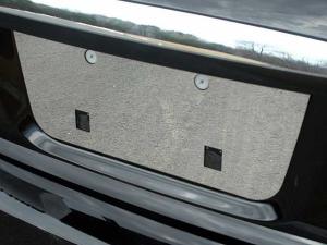 07-12 Nissan Altima 4 Door QAA License Plate Bezel