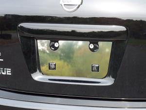 08-12 Nissan Rogue QAA License Plate Bezel