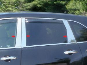 07-13 Acura MDX QAA Pillar Post Trims
