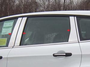 2013 Ford Escape without Keyless Entry (Sheer 3 Sides) QAA Pillar Post Trims