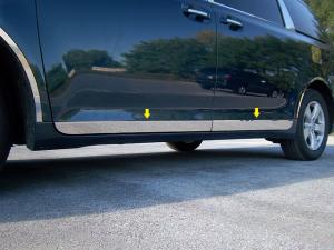 11-12 Toyota Sienna QAA Rocker Panel Trims - On Doors (2 3/8-3 3/8