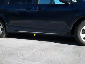 11-12 Toyota Sienna QAA On Rocker Accent Trims (53.750 x 1.250