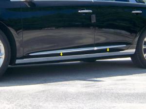 13 Cadillac XTS 4 Door QAA On Rocker Panel Trims (3 3/8