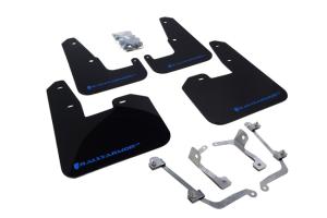 Subaru STI Hatchback 2008-2014 STI Hatchback Rally Armor Mud Flaps - Black/Blue Logo