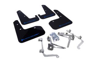 Subaru WRX & STI Sedan 2011-2014 WRX Sedan, STI Sedan Rally Armor Mud Flaps - Black/Blue Logo