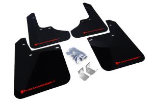 Subaru Impreza 1993-2001 RS,LX,GL,Sport Rally Armor Mud Flaps - Black/Red Logo