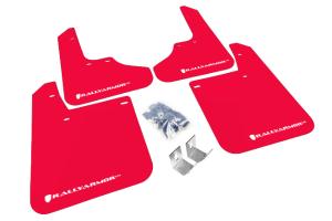 Subaru Impreza 1993-2001 RS,LX,GL,Sport Rally Armor Mud Flaps - Red/White Logo