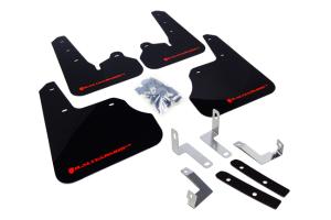 Subaru Impreza 2012-2016 Limited,Premium, Sport Rally Armor Mud Flaps - Black/Red Logo
