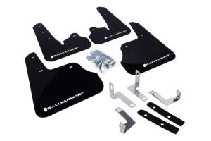 Subaru Impreza 2012-2016 Limited,Premium, Sport Rally Armor Mud Flaps - Black/White Logo