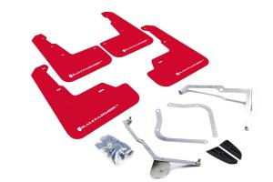 Subaru 2015-16 Subaru STI & WRX Sedan 2015-16 Rally Armor Mud Flaps - Red/White Logo