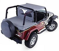 92-95 Jeep Wrangler Rampage California Brief - Gray