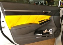 06-13 Honda Civic Redline Accessories  Front Door Inserts