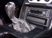 Leather Manual Shift Boot for 87-93 Ford Mustang Black