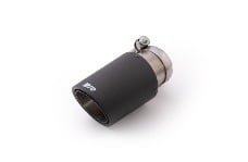Universal Remus RMS Tail Pipe Sets - Carbon 84mm Angled Titanium Internals w/Adjustable Clamp Tail Pipe (Single)