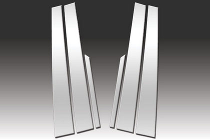 01-06 Acura MDX Restyling Ideas Pillar Post Trims - Mirror Finish