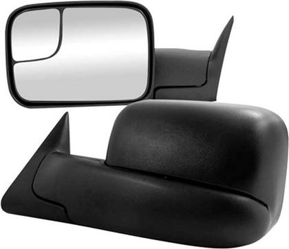94-97 Dodge Ram Restyling Ideas Towing Mirrors with Base Reinforcement Power Without Turn Signal