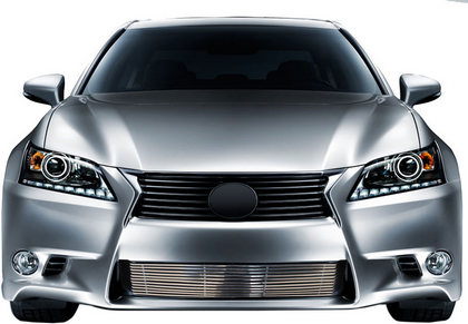 13-13 Lexus GS350 Restyling Ideas Grille Insert - Chrome Stainless Steel Billet