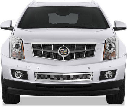 10-12 Cadillac SRX Restyling Ideas Grille - Perimeter Woven Mesh, Chrome Stainless Steel